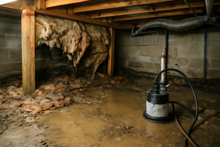 Crawl Space Water Extraction